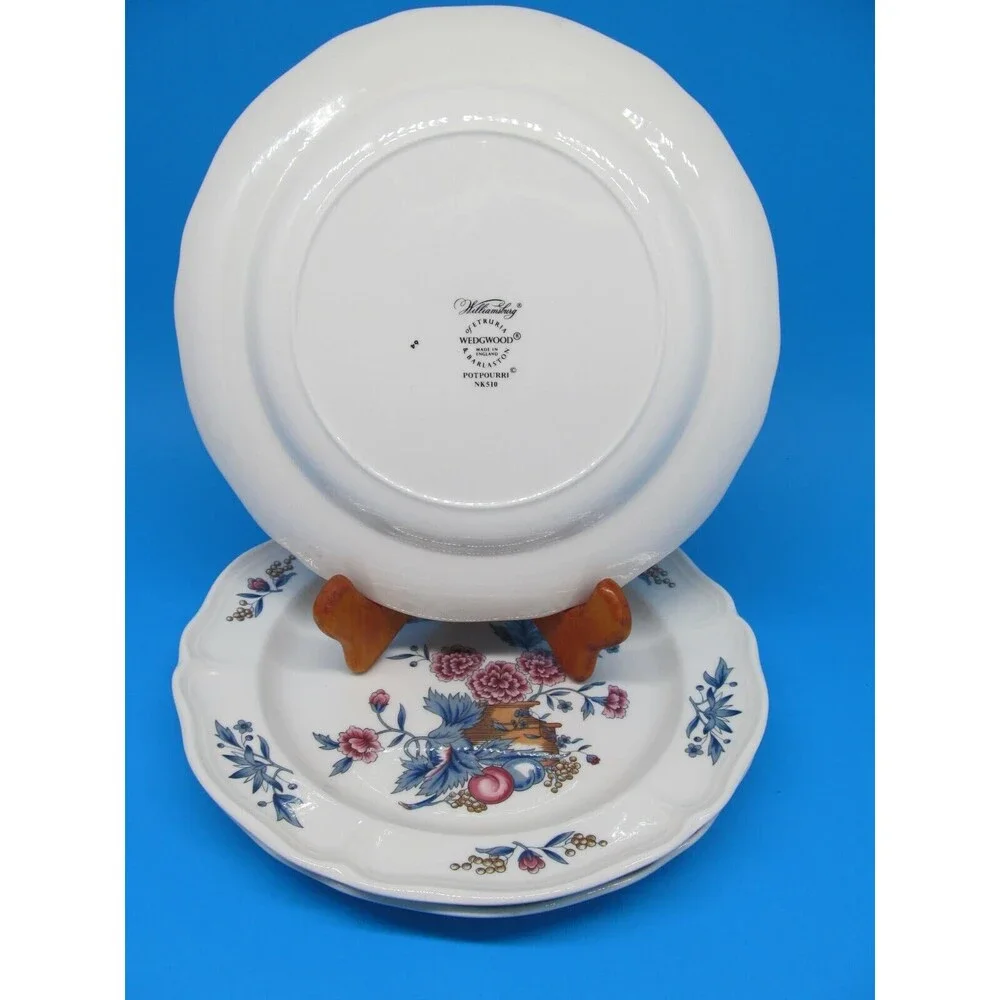 Wedgwood Etruria And Barlaston Potpourri Set Of 3 Vintage 8 1/4